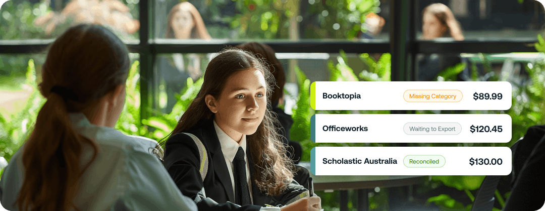 Expense management for schools